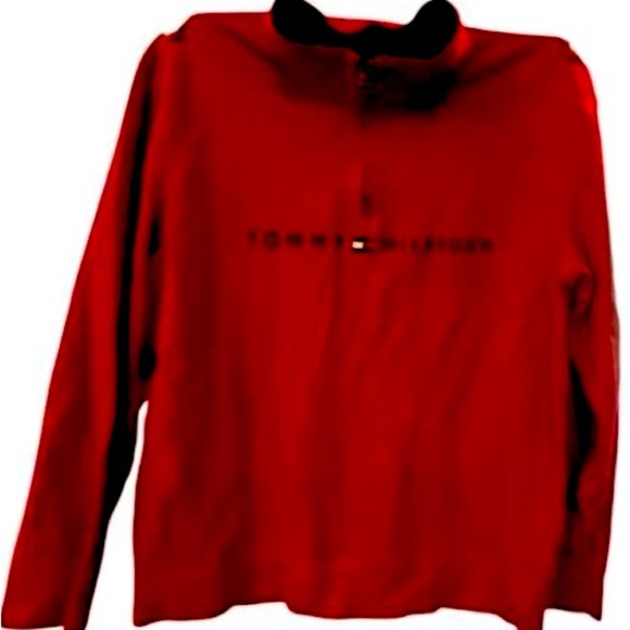 Tommy Hillfiger Mens Quarter Zip Rd Pullover size XXL - Picture 1 of 4